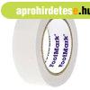 Szigetel�szalag, 19 mm x 20 m, HOME, feh�r
