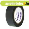 Szigetel�szalag, 19 mm x 20 m, HOME, fekete