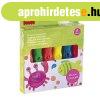 Tempera k�szlet, ecsetv�g� tubusban, APLI Kids "Paint&a