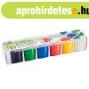 Tempera t�gelyes 6x25ml, S�ni Ico 6 klf. sz�n