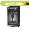  Pretty Love Vibra Butt Plug Black 