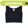 Just Cool Ni sport crop top - Fekete | M