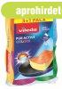 Mosogat�szivacs, 3+1 db, VILEDA "Pur Active Colors &quo