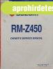 Suzuki RM-Z450 - Owner's Service Manual -