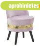 Puff, arany d�sz�t�ssel, pasztell-lila - AUGUSTE - Butop�a