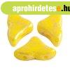 H�lios� par Puca�gy�ngy - Opaque Jonquil Splash - 6x10 mm