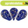 Amos� par Puca�gy�ngy - Opaque Sapphire Splash - 5x8 mm