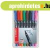 Alkoholos marker k�szlet 1mm, STABILO OHPen M, 8 klf. sz�n