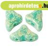 H�lios� par Puca�gy�ngy - Opaque Green Turquoise Splash - 6x