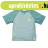 Little Dutch rvid ujj sz pl Seashells Surf Blue - 86/9