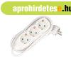 Eloszt� h�rom csatlakoz�s 3m k�bellel asztali 10A max.3500W
