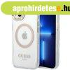 Guess GUHMP14MHTRMD iPhone 14 Plus 6.7" arany kem�nytok
