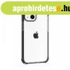 iPhone 14 Plus �t�s�ll� szilikon h�tlap, Fekete