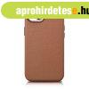 iCarer Case Leather val�di b�r tok iPhone 14 Plus barna (Mag