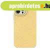 Eco Case tok iPhone 14 Plus szilikon leboml� tok s�rga