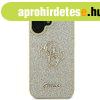 Guess GUHCP16MHG4SGD Fixed Glitter Big 4G tok iPhone 16 Plus