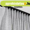 1 soros mennyezeti karnissn garnitra 210cm ? fekete sznbe