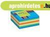 �ntapad� jegyzett�mb, 51x51 mm, 250 lap, STICK N, neon k�k