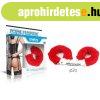  Fetish Pleasure Fluffy Hand Cuffs Red 