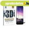 Samsung A72 Lito 3D Curved vegflia - Fekete