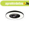 Mennyezeti ventil�tor fekete csillag effektussal 60cm LED-de