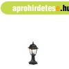 Klasszikus k�lt�ri oszlop l�mpa fekete 44 cm IP44 - Capital