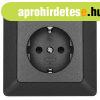 EMOS A6002.2, Csatalakoz� aljzat SCHUKO, antracit