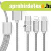 3 az 1-ben megt�rhetetlen USB t�lt� �s adatk�bel