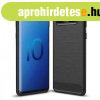 Samsung S20 Plus Simple Black TPU - Fekete