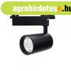 LED reflektor 35W, 24 , fekete lmpatest, beltri, fehr f