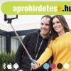 Bluetooth Monopod Selfie Bot Fekete