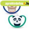 NUK Space szilikon cumi 6-18 h 2db bagoly/panda