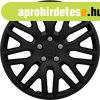 15" Dakar Nuts Chrome Black Dsztrcsa 