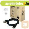 KAB Club3D DVI to HDMI 1.4 kbel M/M - 2m Bidirectional