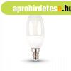 5,5W V-TAC PRO LED izz E14 gyertya 3000K meleg fehr 5 v g