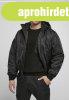 Brandit Hooded MA1 Bomber Jacket black