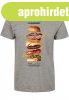 Mr. Tee A Burger Tee heather grey