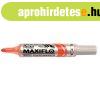 Tblamarker 2,5mm, kerek hegy, Pentel Maxiflo narancssrga