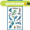 Matrica tetovls 1v/csomag Avery delfinek tengeri csillago