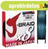 Daiwa J-Braid X8 Braid Multicolor 8 150m 0,16mm fonott zsin