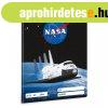 NASA tztt fzet A/5, 32 lap sima, fekete, rsiklval