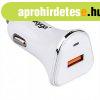 Akyga AK-CH-07 USB Adapter 12-24V/5V/3A 1USB White