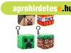 Minecraft plss kocka kulcstart 8 cm figurval, 4 fle