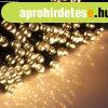 100 LED-es napelemes kerti fnyfzr, meleg fehr, 20 m