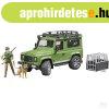 Bruder U02587 Land Rover Defender kombi, erdsszel s kutyv