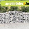 2 db ves horganyzott vas gabion kosr 400x50x100/120 cm