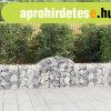 2 db ves horganyzott vas gabion kosr 200x30x60/80 cm