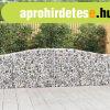 2 db ves horganyzott vas gabion kosr 400x30x80/100 cm