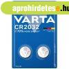 Gombelem Varta CR 2032 ELECTRONICS 2db Varta 6032101402