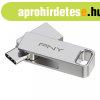 PNY 128GB Duo Link Flash Drive USB3.2 Silver